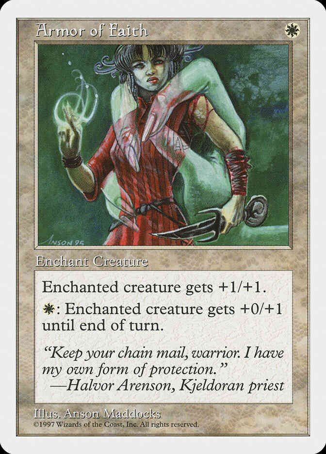 Armor of Faith [8] [Fifth Edition] [Non-Foil]