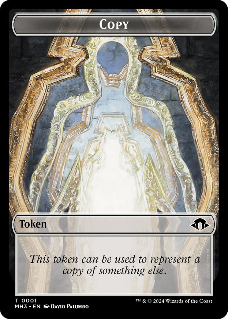 Beast Token (16) // Copy Token (01) [Modern Horizons 3: Commander: Tokens] [Non-Foil]