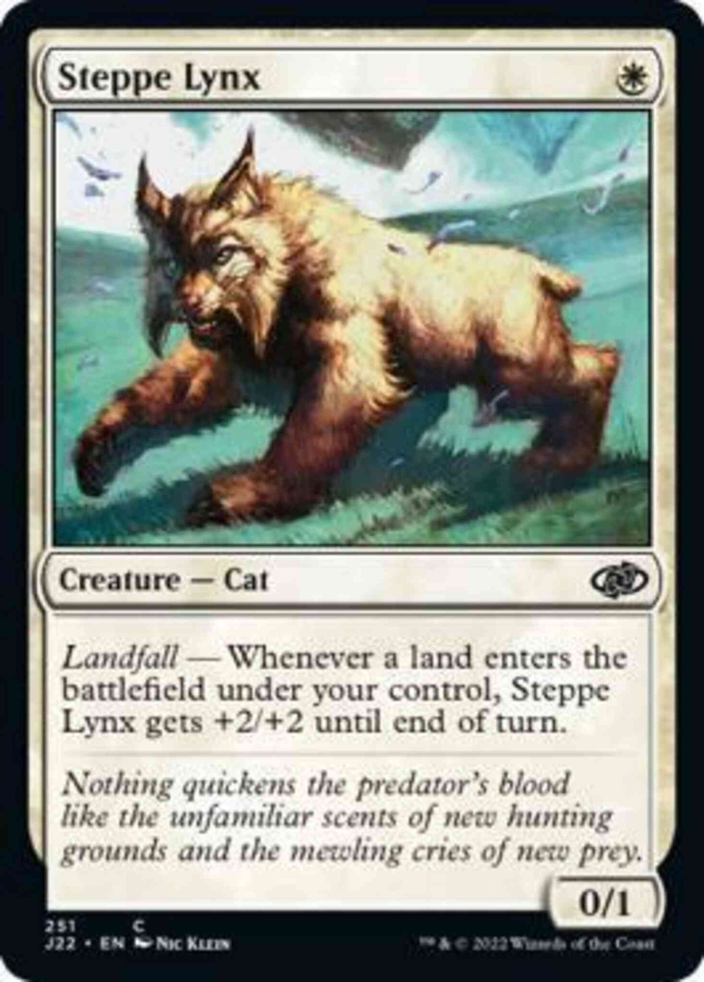 Steppe Lynx [251] [Jumpstart 2022] [Non-Foil]