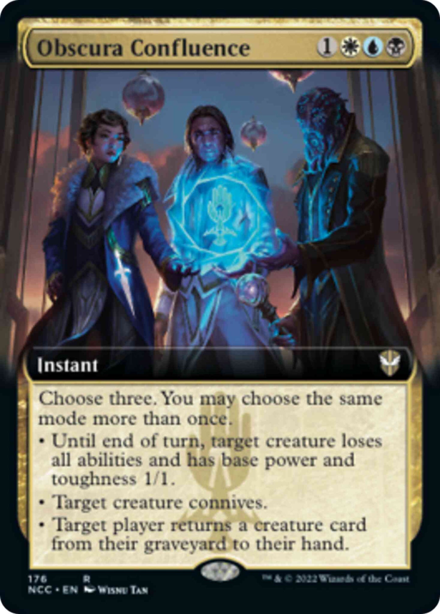 Obscura Confluence [176] [Extended Art] [Streets of New Capenna: Commander] [Non-Foil]