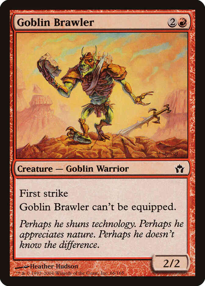 Goblin Brawler [66] [Fifth Dawn] [Non-Foil]