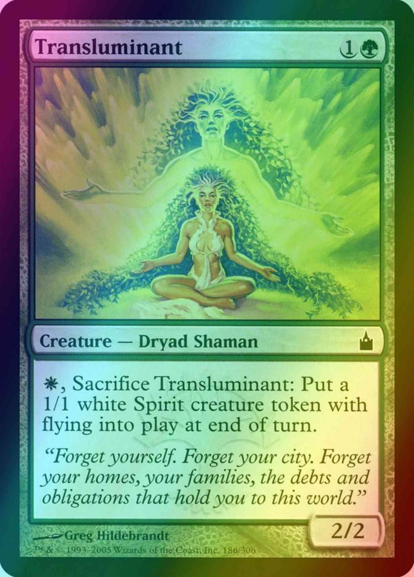 Transluminant [186] [Ravnica City Of Guilds] [Foil]