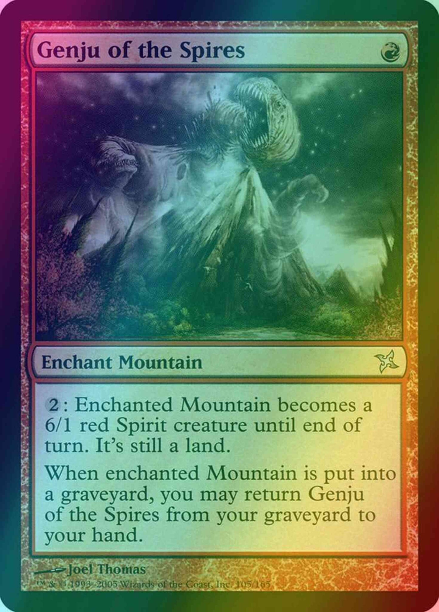 Genju of the Spires [105] [Betrayers of Kamigawa] [Foil]