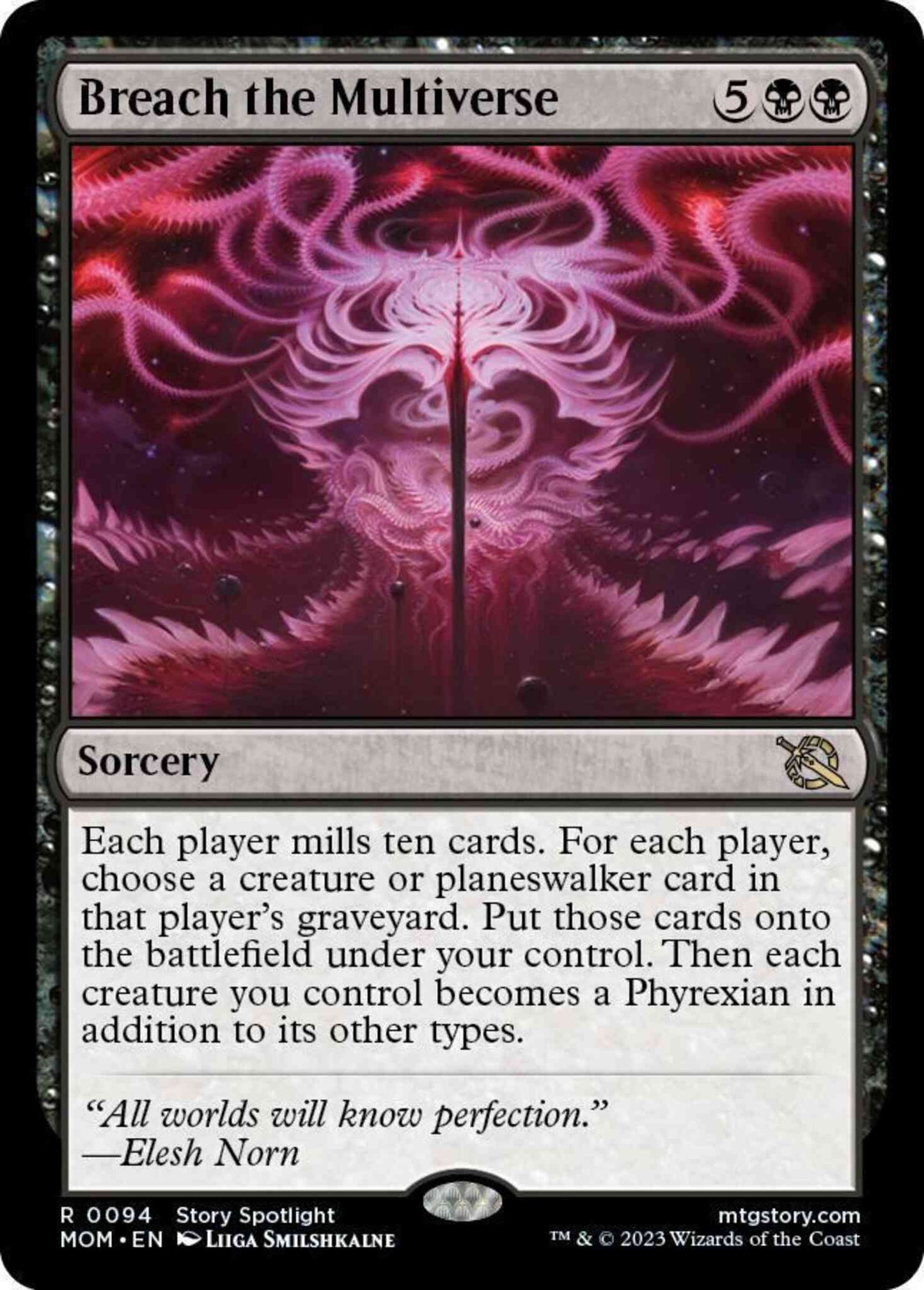Breach the Multiverse [94] [March of the Machine] [Non-Foil]
