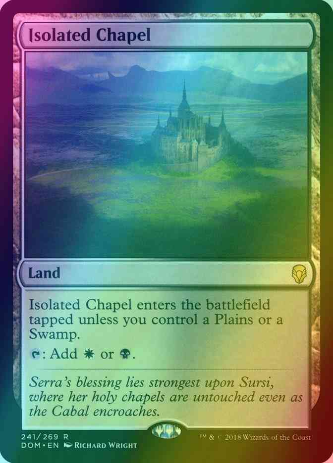 Isolated Chapel [241] [Dominaria] [Foil]