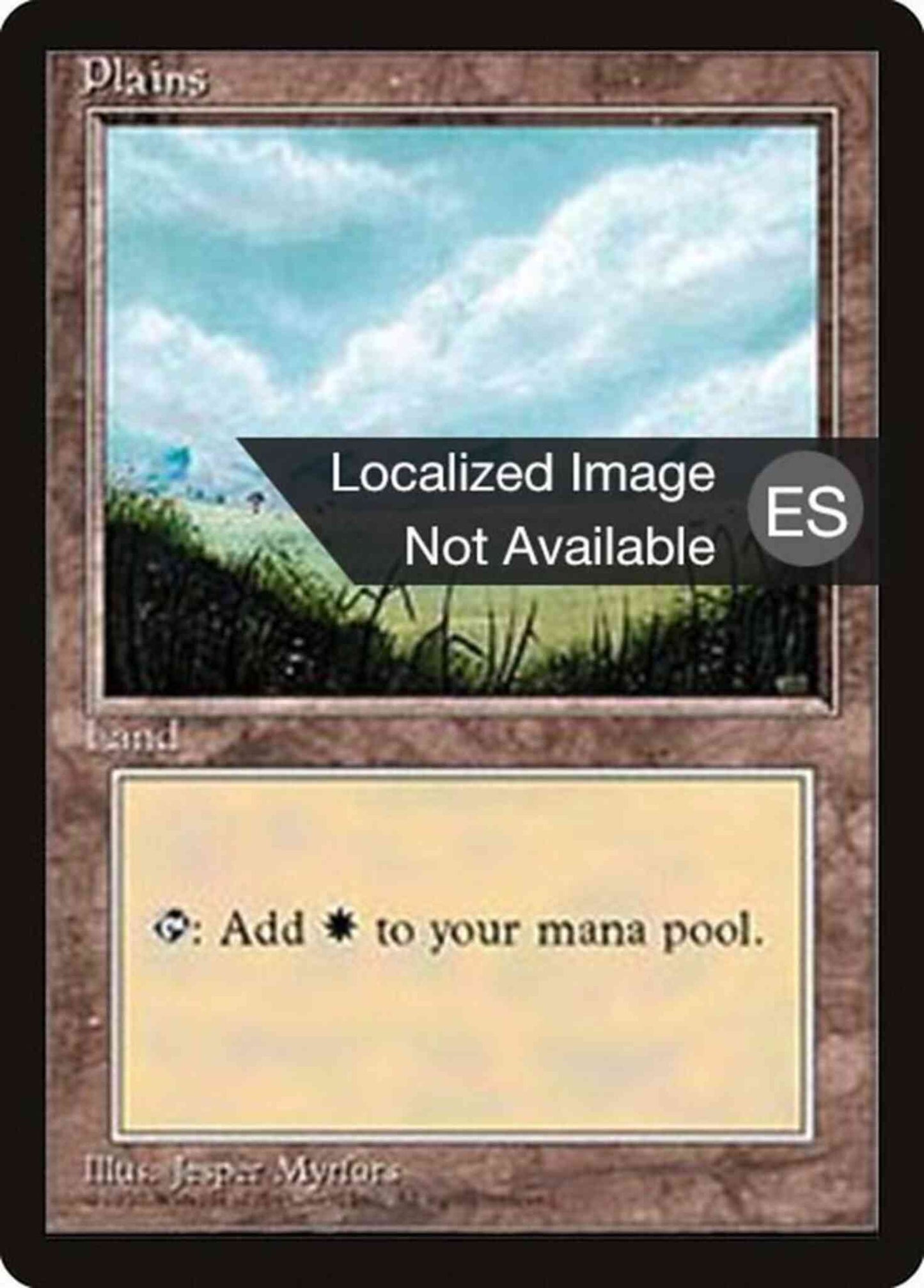 Plains - Korean [Foreground Grass, No Trees] [364] [Fourth Edition Black Border: Korean] [Non-Foil]