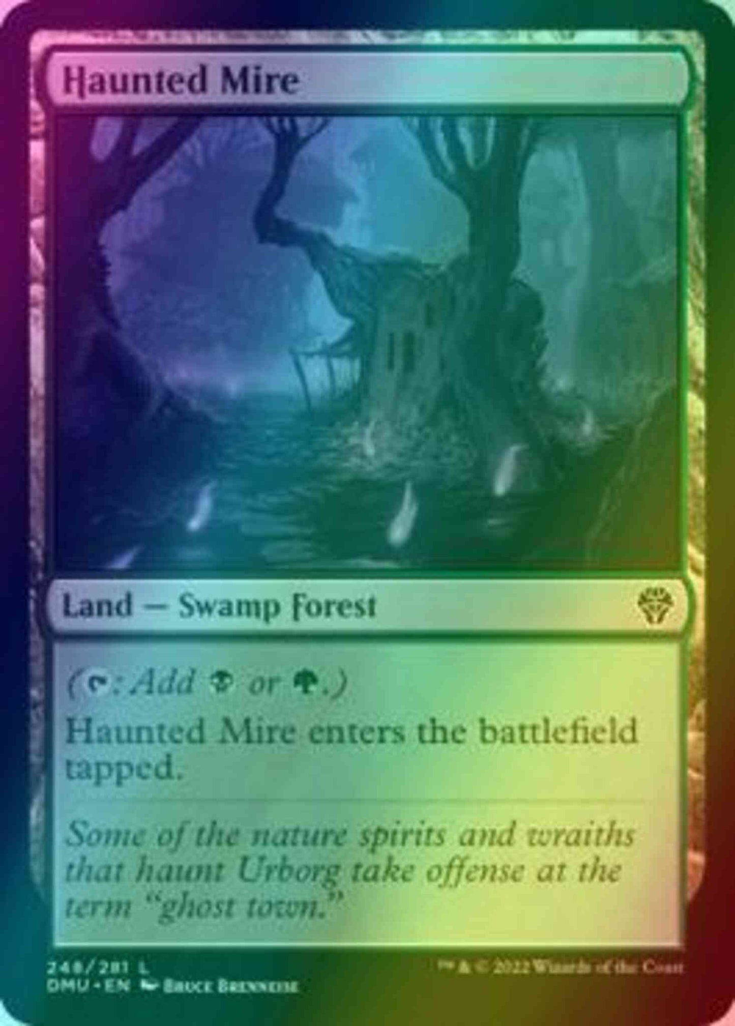 Haunted Mire [248] [Dominaria United] [Foil]