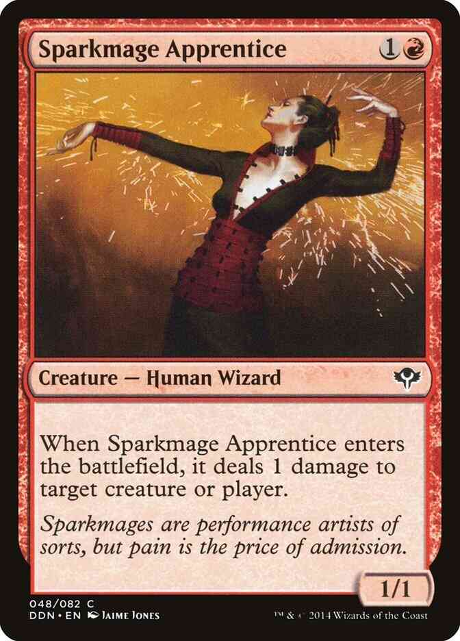 Sparkmage Apprentice [48] [Duel Decks Speed vs Cunning] [Non-Foil]