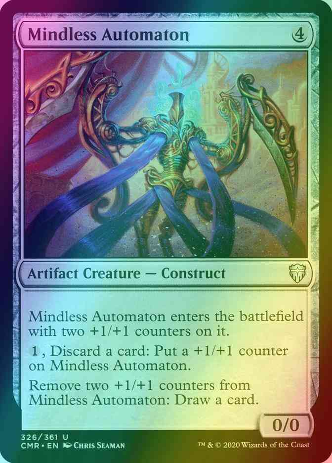 Mindless Automaton [326] [Commander Legends] [Foil]