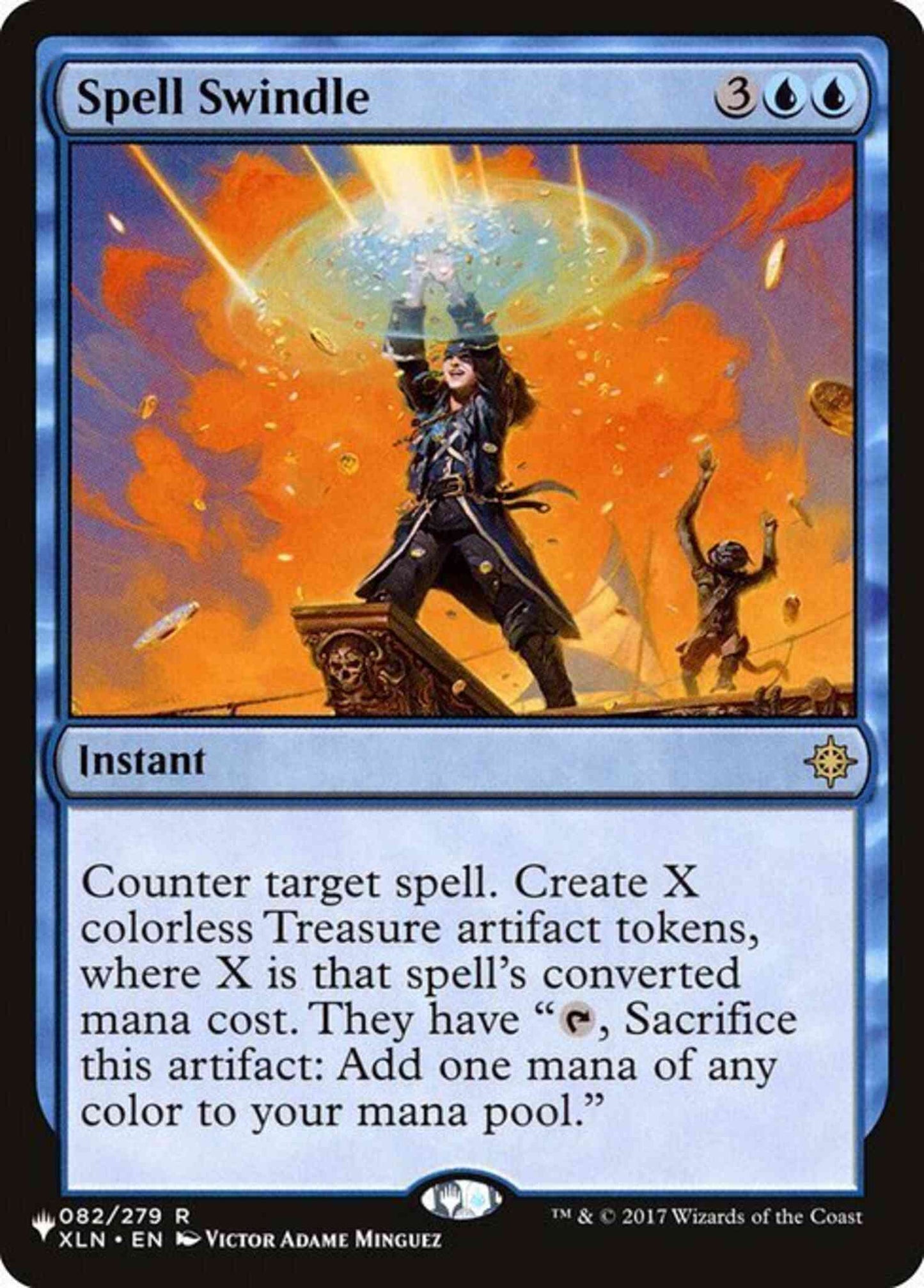 Spell Swindle [XLN-82] [The List] [Non-Foil]