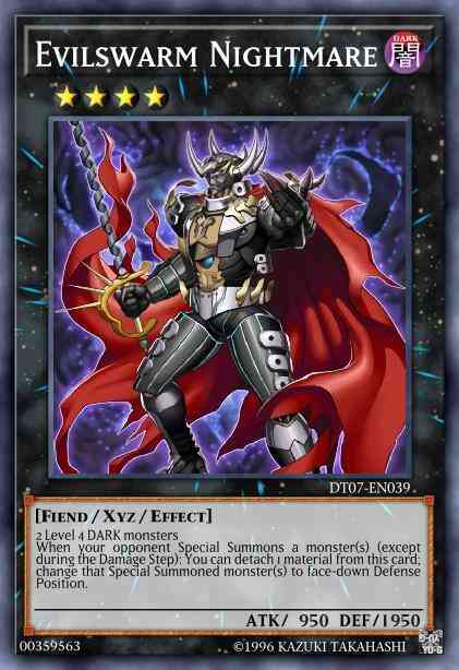 Evilswarm Nightmare - DT07-EN039 - Duel Terminal Super Parallel Rare - Duel Terminal