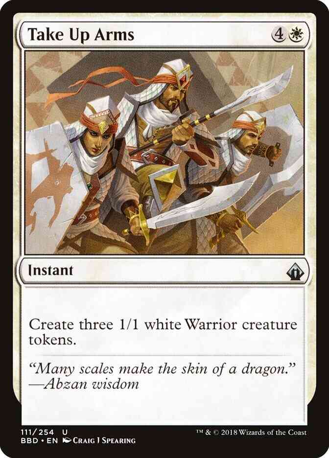 Take Up Arms [111] [Battlebond] [Non-Foil]