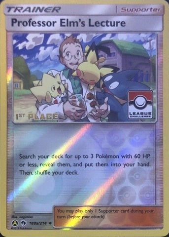 Professor Elm's Lecture - 188a/214 - 1st Place League Promo [Reverse Holo]