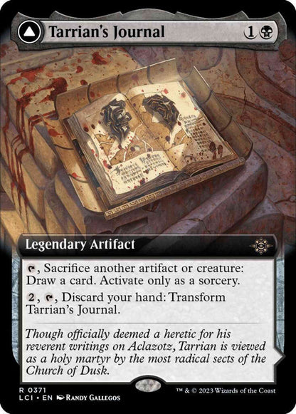 Tarrian's Journal // The Tomb of Aclazotz [371] [Extended Art] [The Lost Caverns of Ixalan] [Non-Foil]