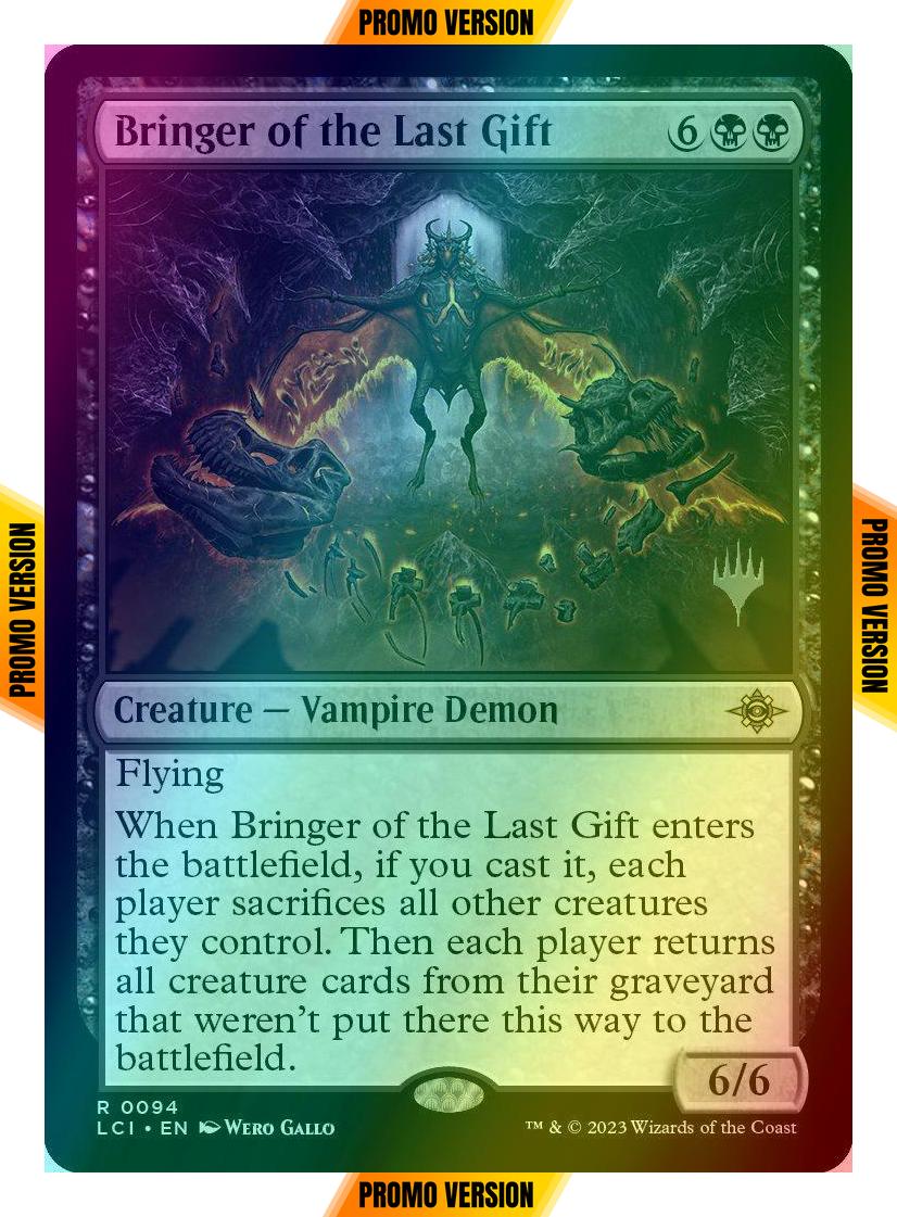 Bringer of the Last Gift [94p] [Promo Pack] [The Lost Caverns of Ixalan: Promos] [Foil]