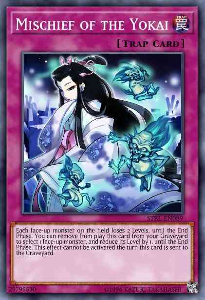 Mischief of the Yokai - STBL-EN089 - Ultimate Rare - 1st Edition