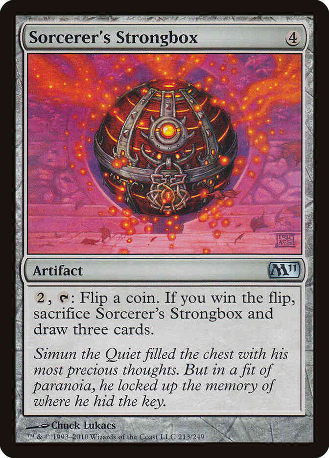 Sorcerer's Strongbox [213] [Magic 2011] [Non-Foil]