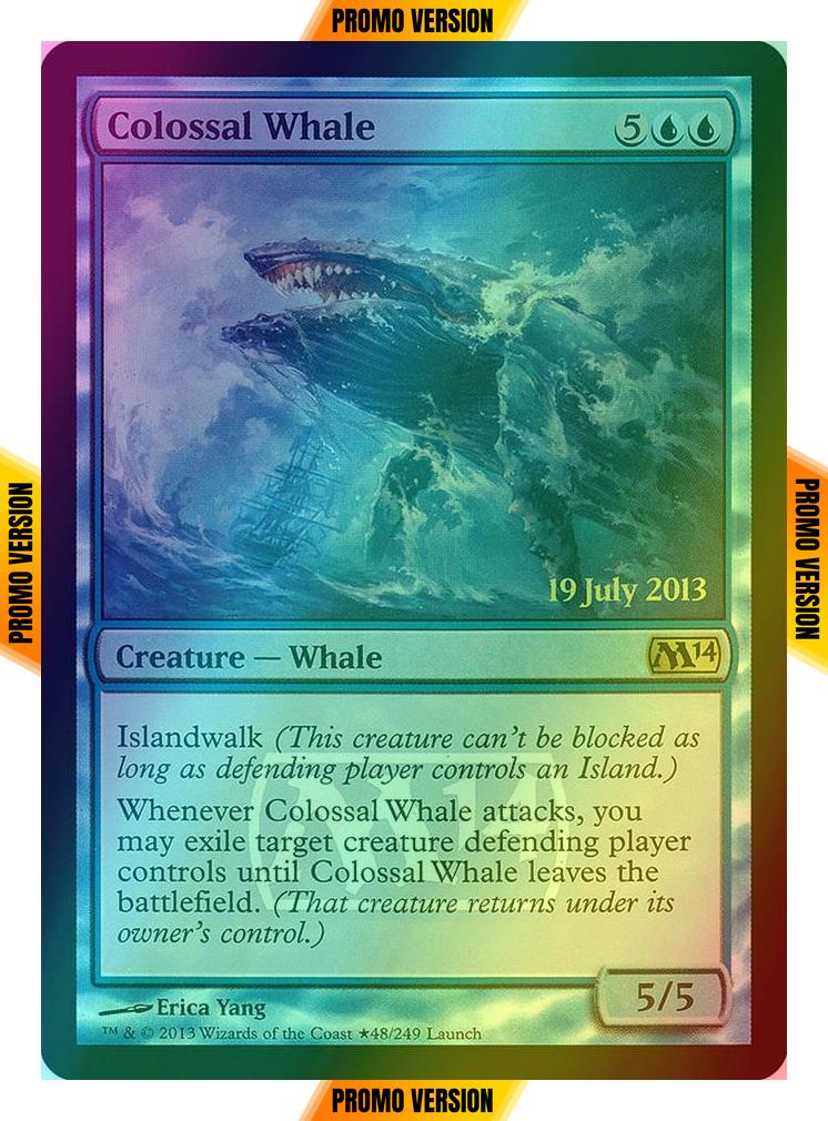 Colossal Whale [48] [Magic 2014 Promos] [Foil]