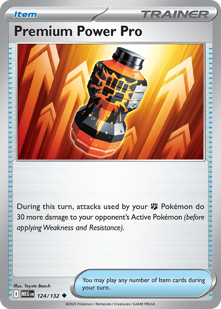 Premium Power Pro - 124/132 - Uncommon [me01-124] [Non-Holo]