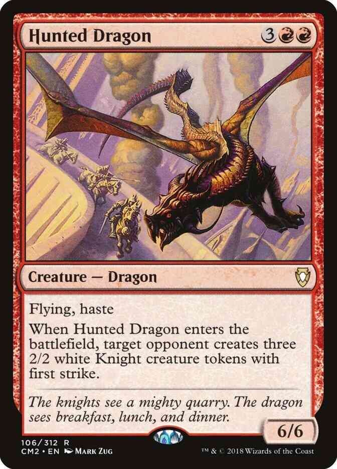 Hunted Dragon [106] [Commander Anthology Volume II] [Non-Foil]