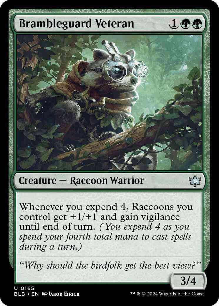 Brambleguard Veteran [165] [Bloomburrow] [Non-Foil]