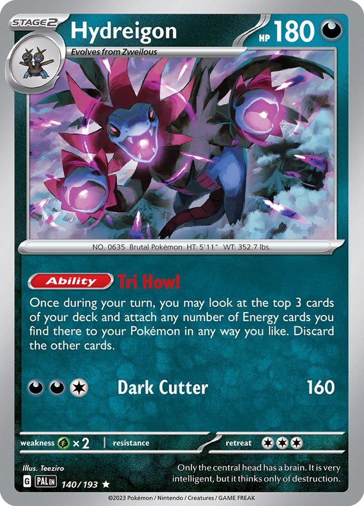 Hydreigon - 140/193 - Rare [sv02-140] [Holo]