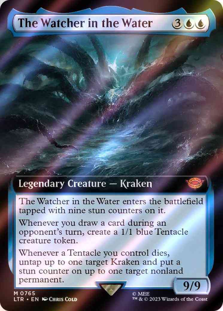 The Watcher in the Water [765] [Extended Art] [The Lord of the Rings: Tales of Middle-earth] [Surge Foil]