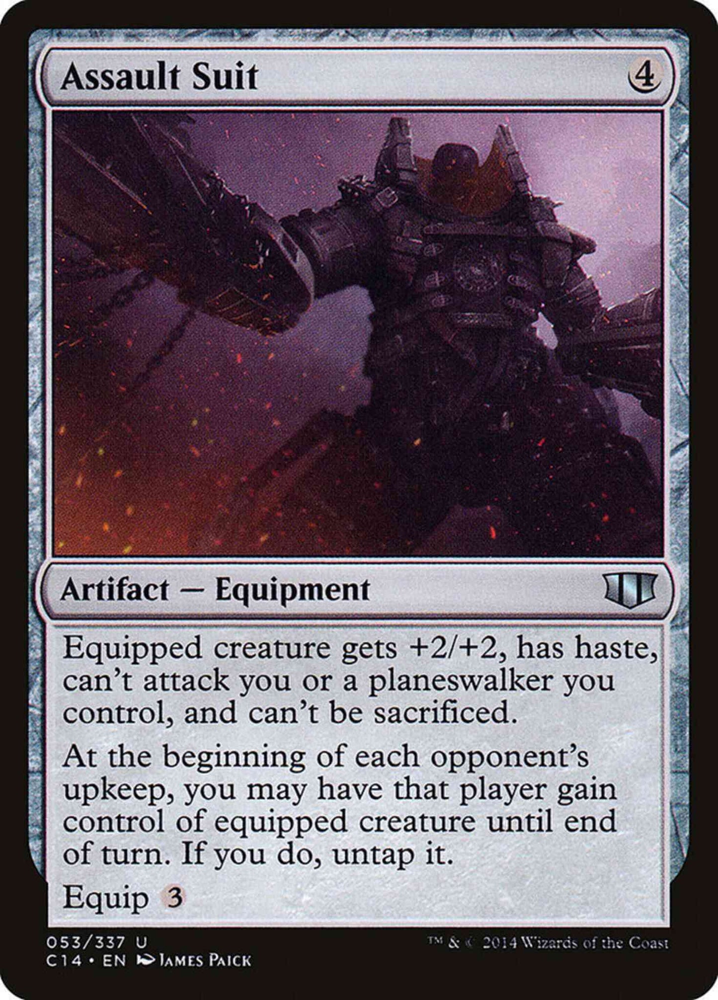 Assault Suit [53] [Commander 2014] [Non-Foil]