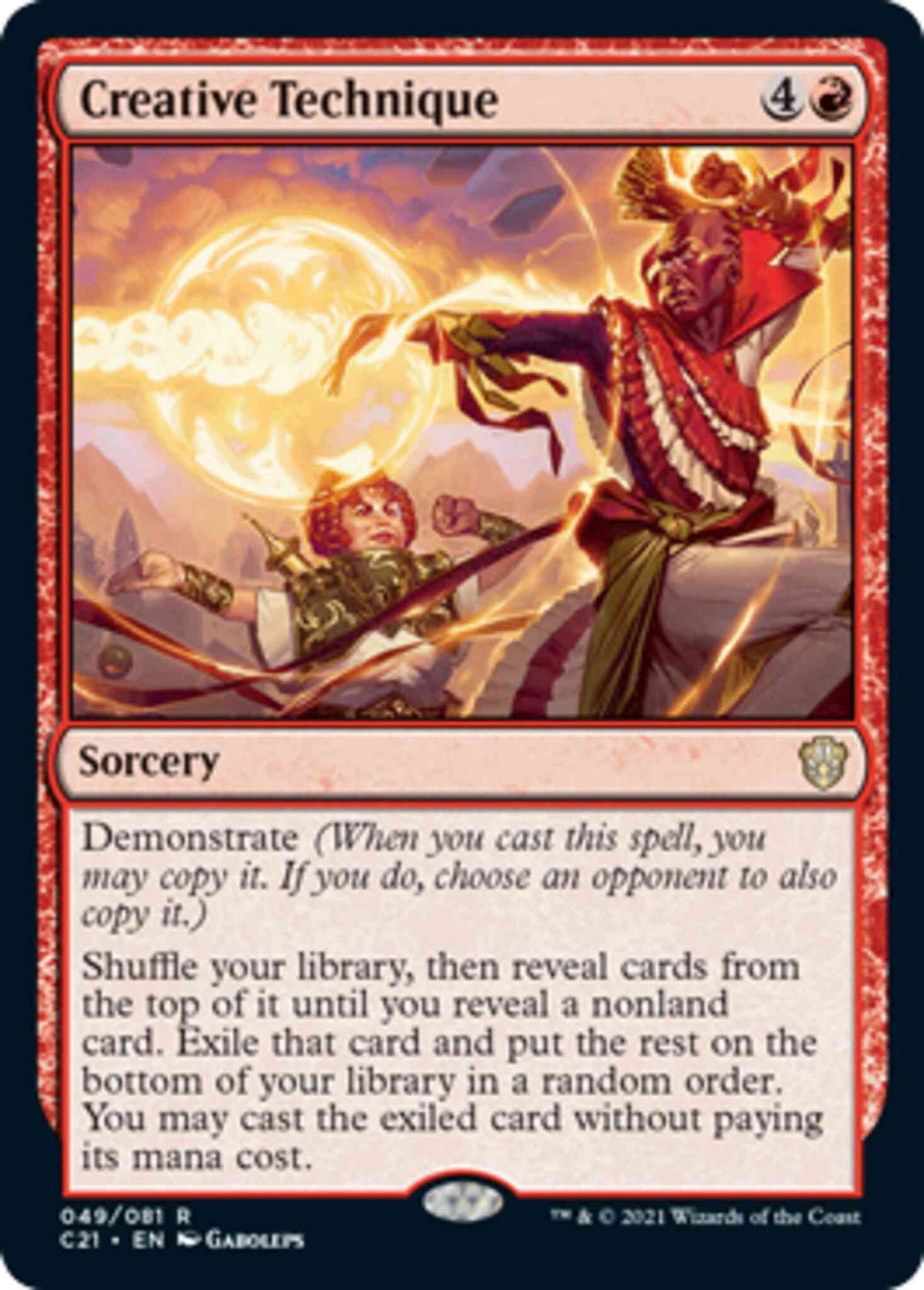 Creative Technique [49] [Commander 2021] [Non-Foil]
