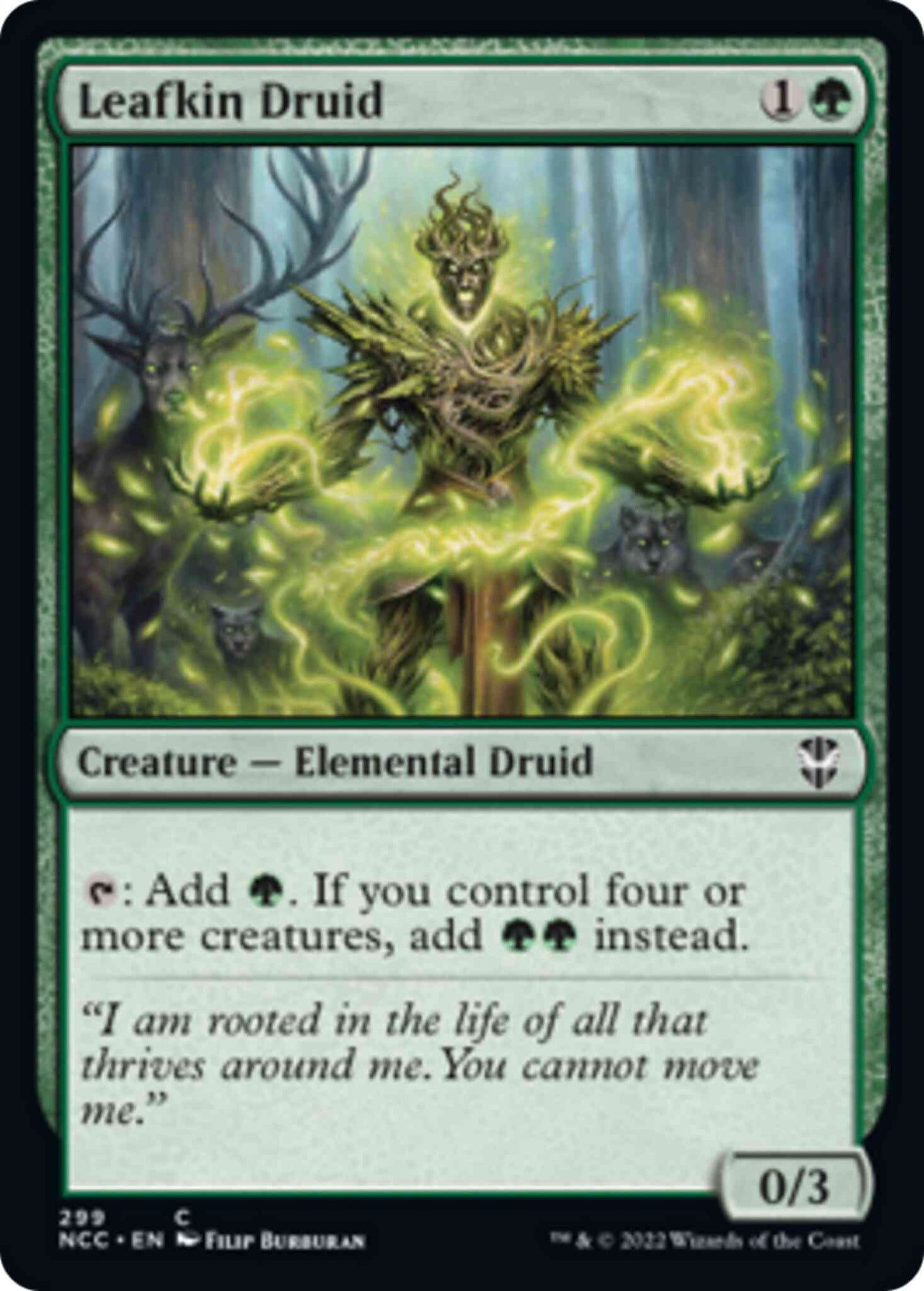 Leafkin Druid [299] [Streets of New Capenna: Commander] [Non-Foil]