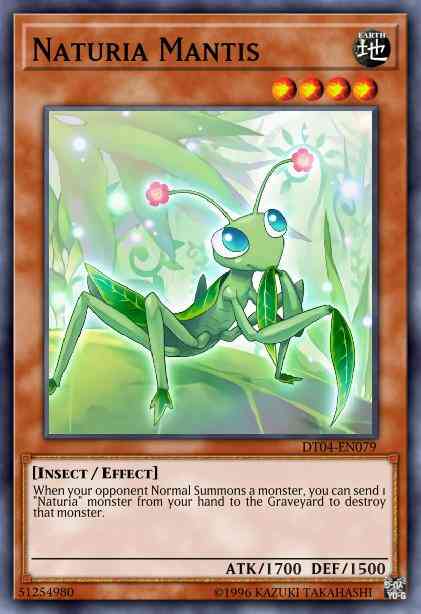 Naturia Mantis - HA04-EN049 - Super Rare - 1st Edition