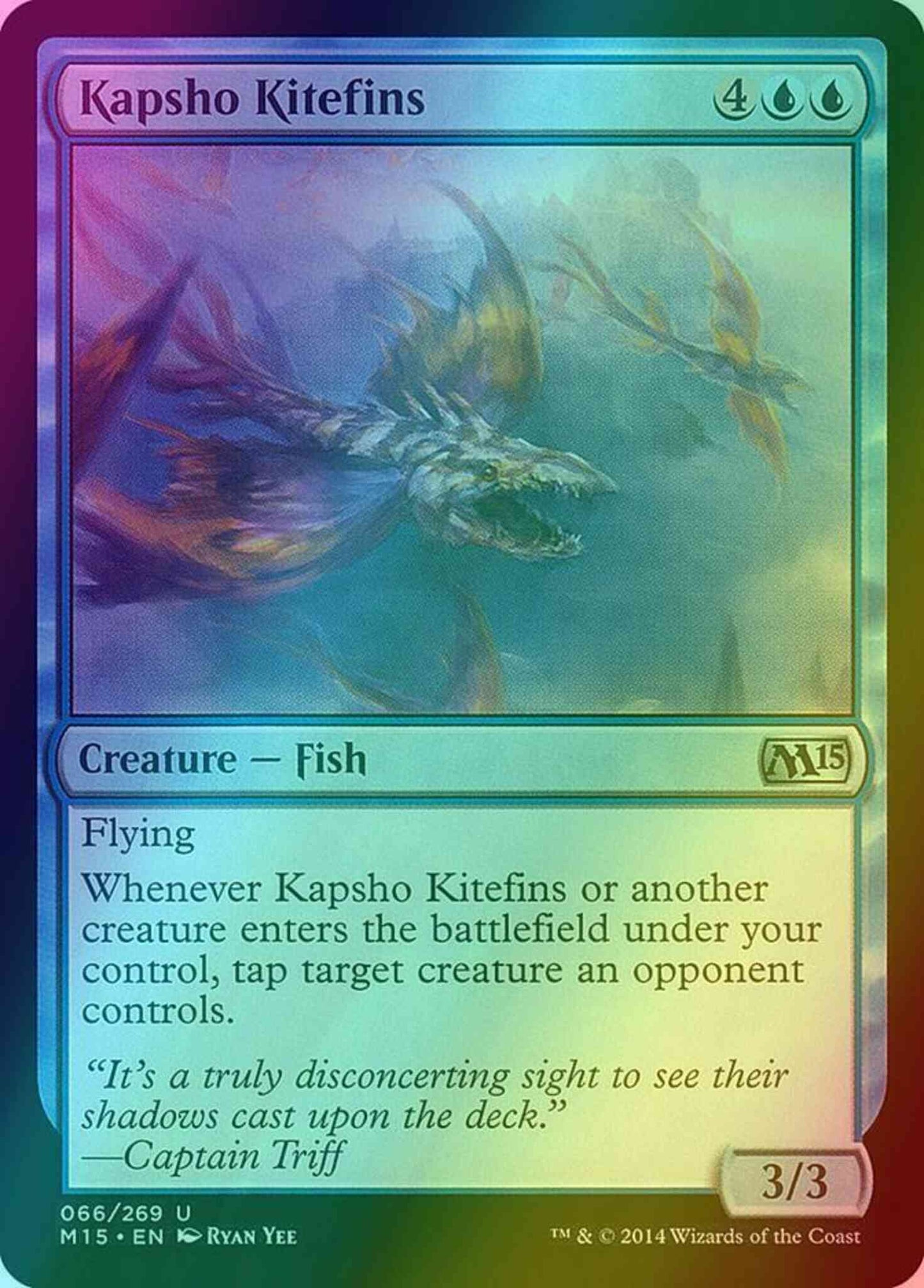 Kapsho Kitefins [66] [Magic 2015] [Foil]