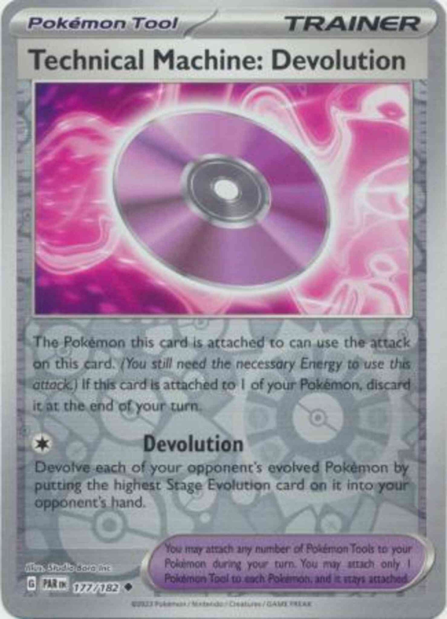Technical Machine: Devolution - 177/182 - Uncommon [sv04-177] [Reverse Holo]