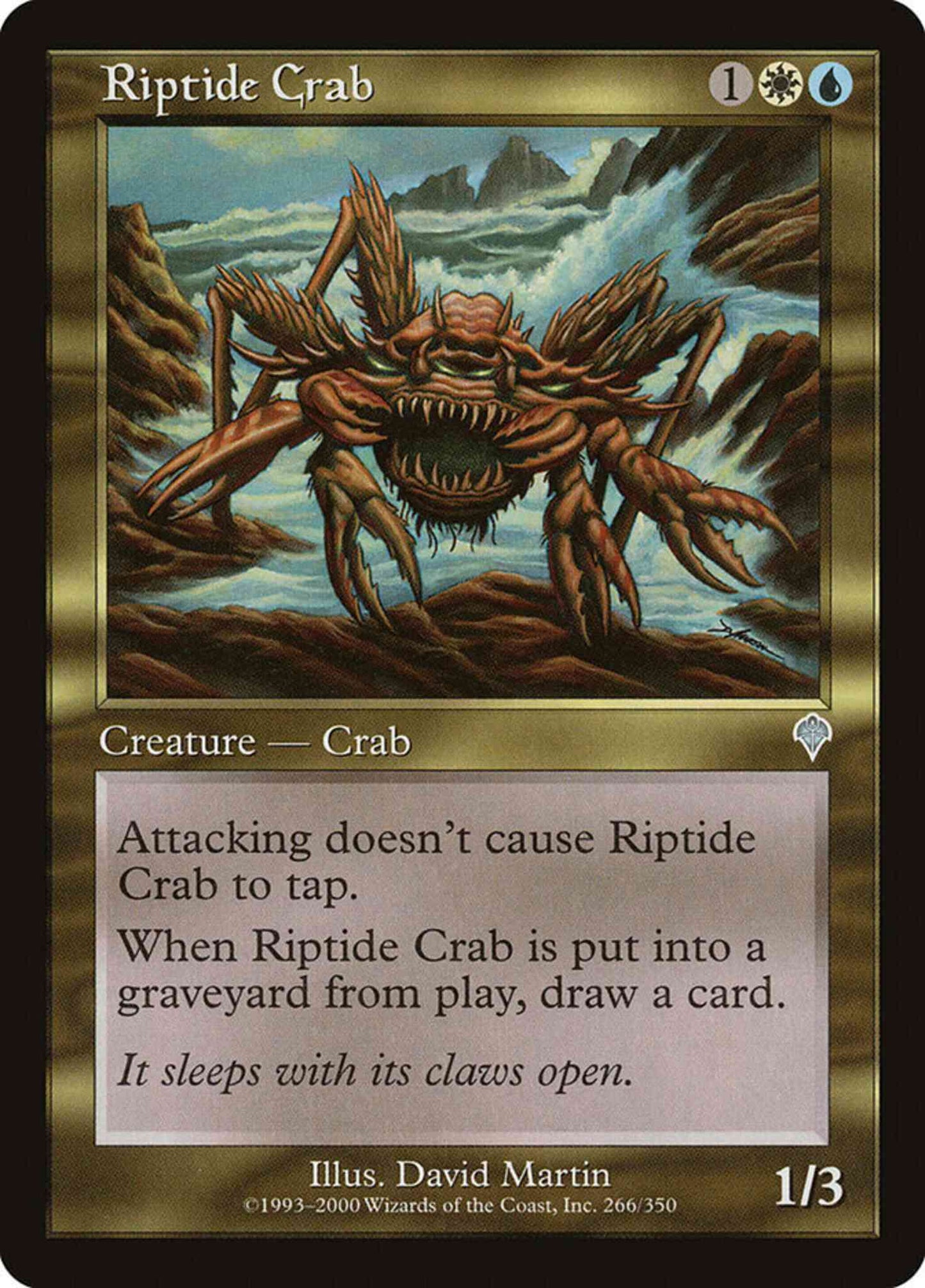 Riptide Crab [266] [Invasion] [Non-Foil]