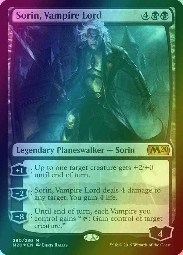 Sorin, Vampire Lord [290] [Planeswalker Deck Exclusive] [Core Set 2020] [Foil]