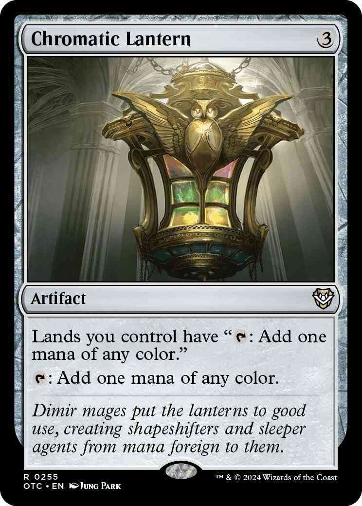 Chromatic Lantern [255] [Outlaws of Thunder Junction: Commander] [Non-Foil]