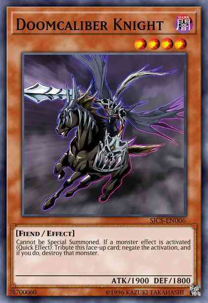 Doomcaliber Knight - PGL2-EN077 - Gold Rare - 1st Edition