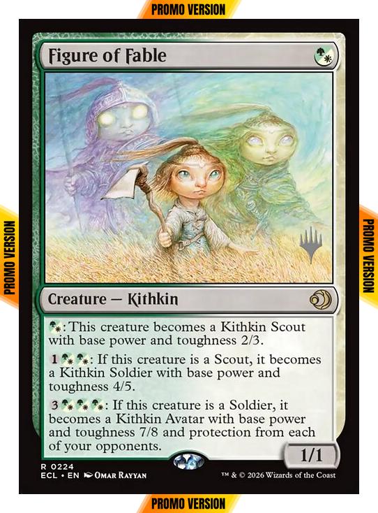 Figure of Fable [224p] [Promo Pack] [Lorwyn Eclipsed: Promos] [Non-Foil]