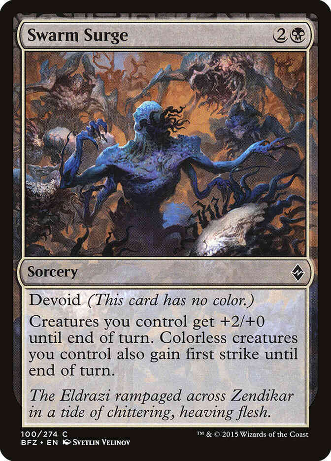 Swarm Surge [100] [Battle for Zendikar] [Non-Foil]