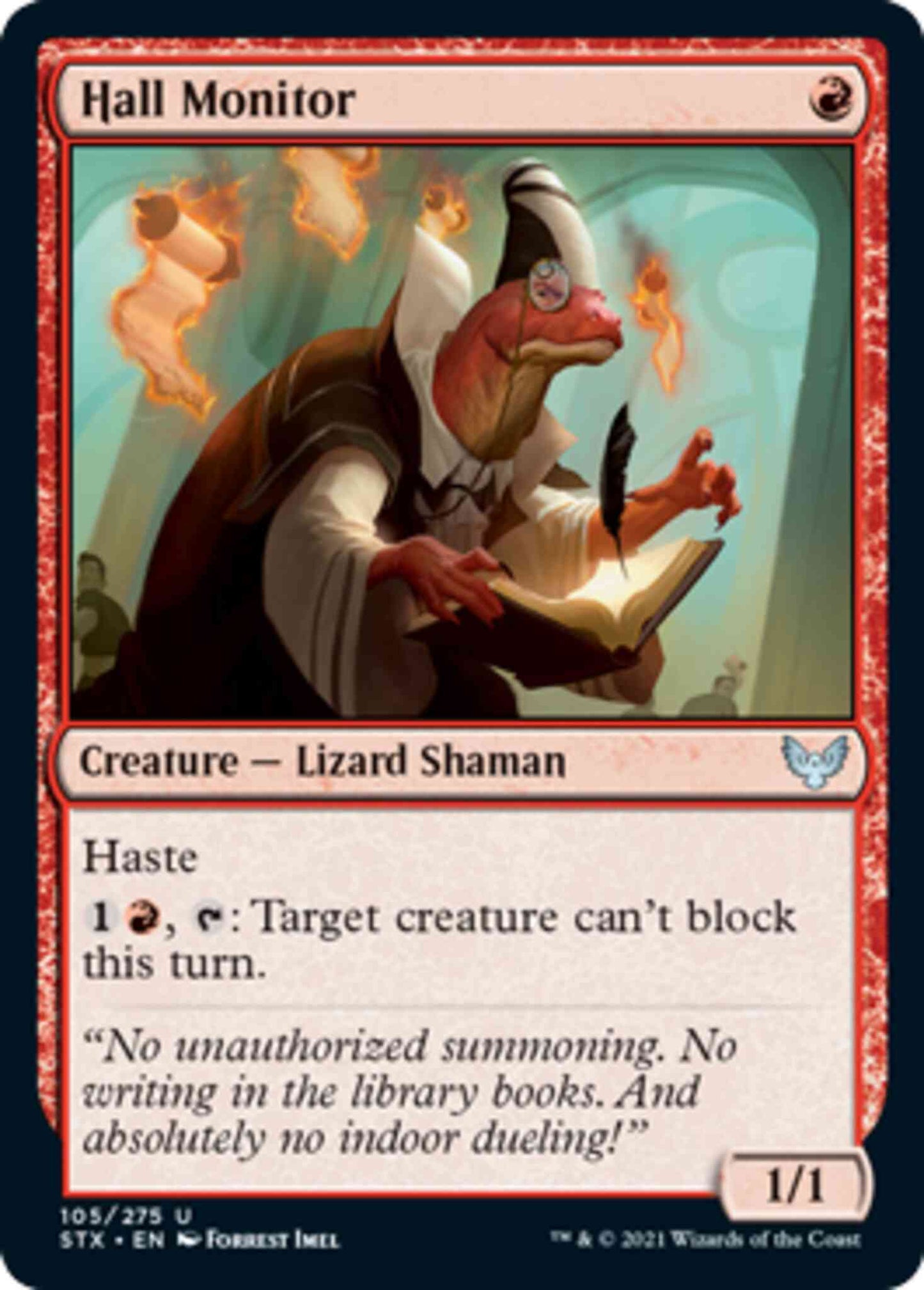 Hall Monitor [105] [Strixhaven: School of Mages] [Non-Foil]