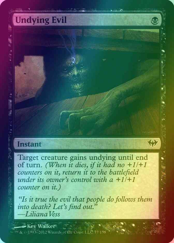 Undying Evil [77] [Dark Ascension] [Foil]
