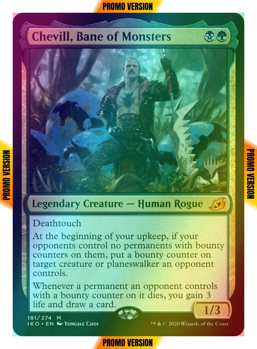Chevill, Bane of Monsters [Promo Pack] [181p] [Ikoria: Lair of Behemoths Promos] [Foil]