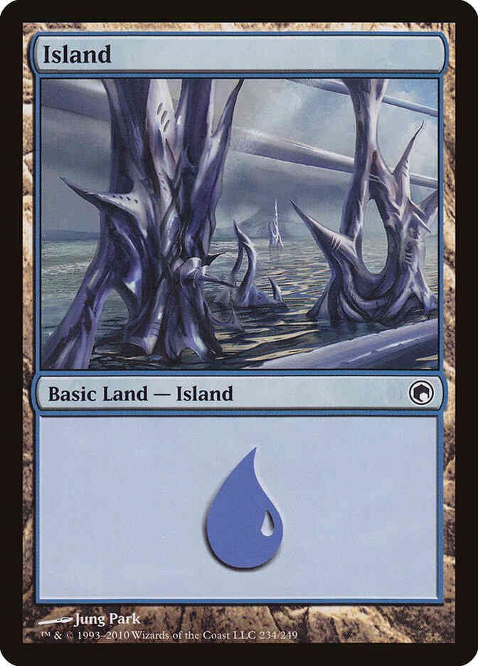 Island [234] [Scars Of Mirrodin] [Non-Foil]