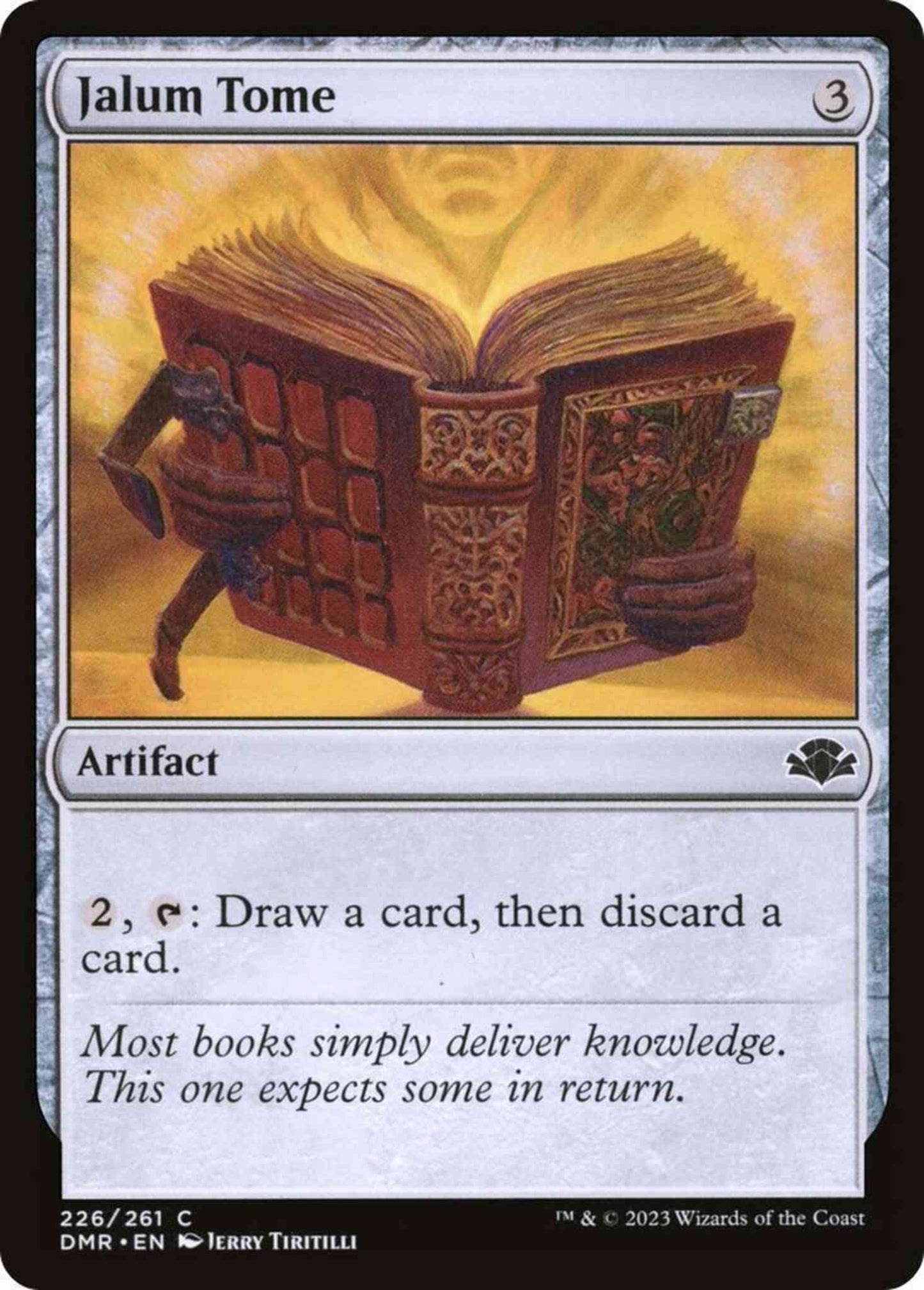 Jalum Tome [226] [Dominaria Remastered] [Non-Foil]
