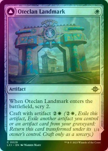 Oteclan Landmark // Oteclan Levitator [29] [The Lost Caverns of Ixalan] [Foil]