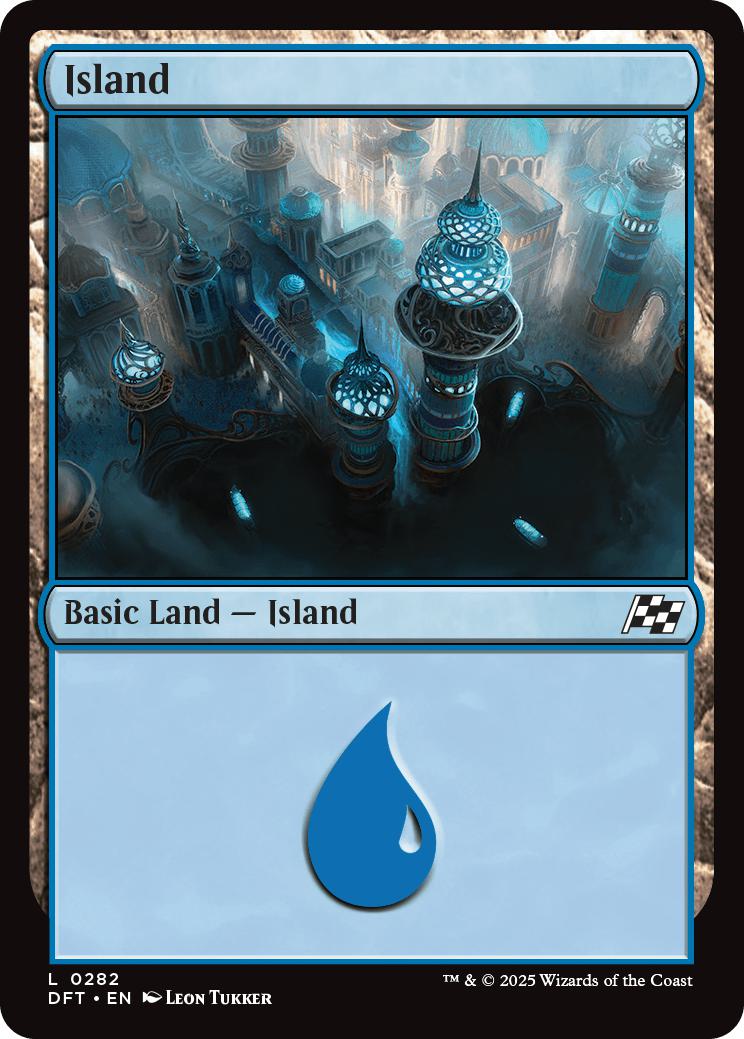 Island [282] [Aetherdrift] [Non-Foil]