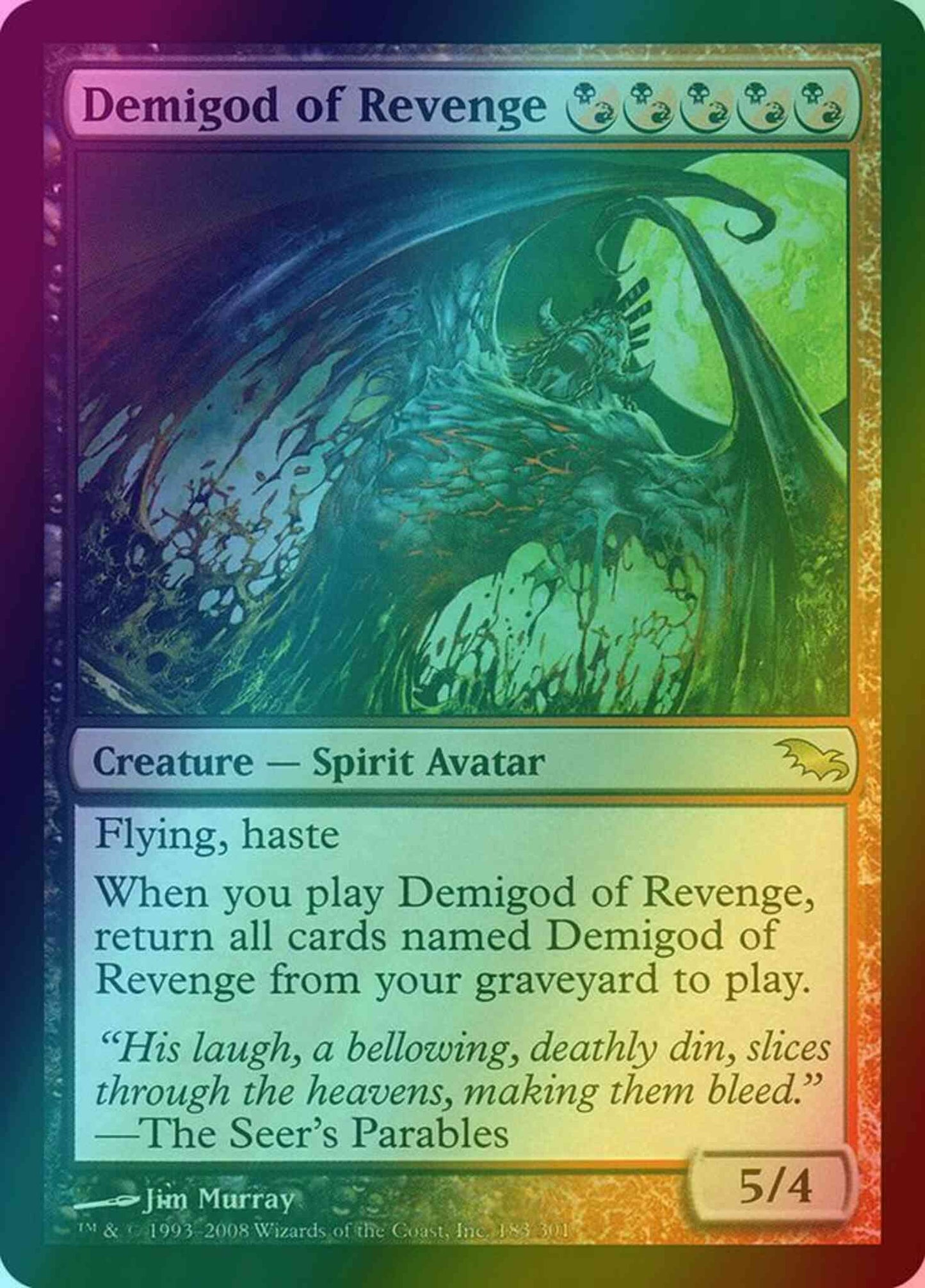 Demigod of Revenge [183] [Shadowmoor] [Foil]
