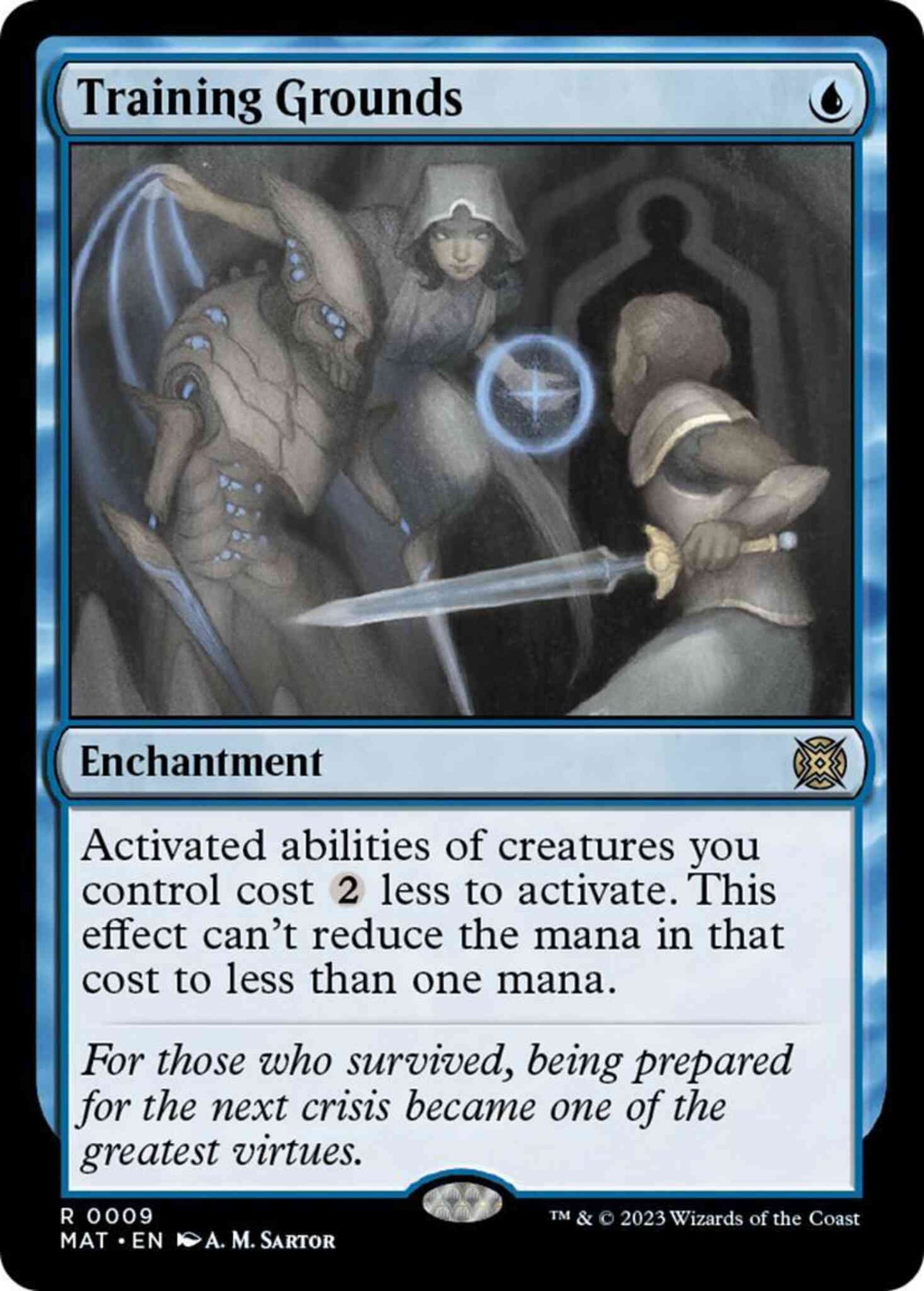 Training Grounds [9] [March of the Machine: The Aftermath] [Non-Foil]