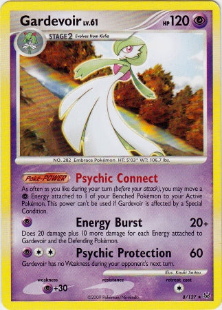 Gardevoir - Theme Deck - 8/127 - Rare Holo [pl1-8] [Non-Holo]