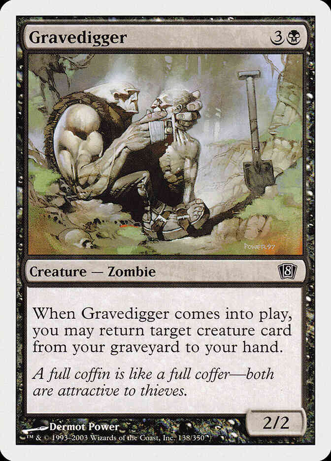 Gravedigger [138] [Eighth Edition] [Non-Foil]